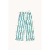 TinyCottons Off-white Blue Flowers Pant