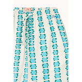 TinyCottons Off-white Blue Flowers Pant