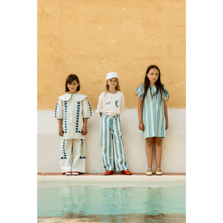 TinyCottons Off-white Poodle Graphic T-Shirt