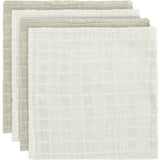 Pippi Dried Sage Muslin Cloth Solid (4-Pack)