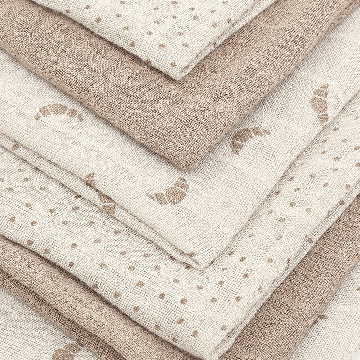 Pippi Silver Lining Muslin Cloth (6-Pack)