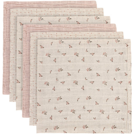 Pippi Shadow Gray Muslin Cloth (6-Pack)