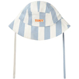 TinyCottons Washed Blue Blue Stripes Bøttehatt
