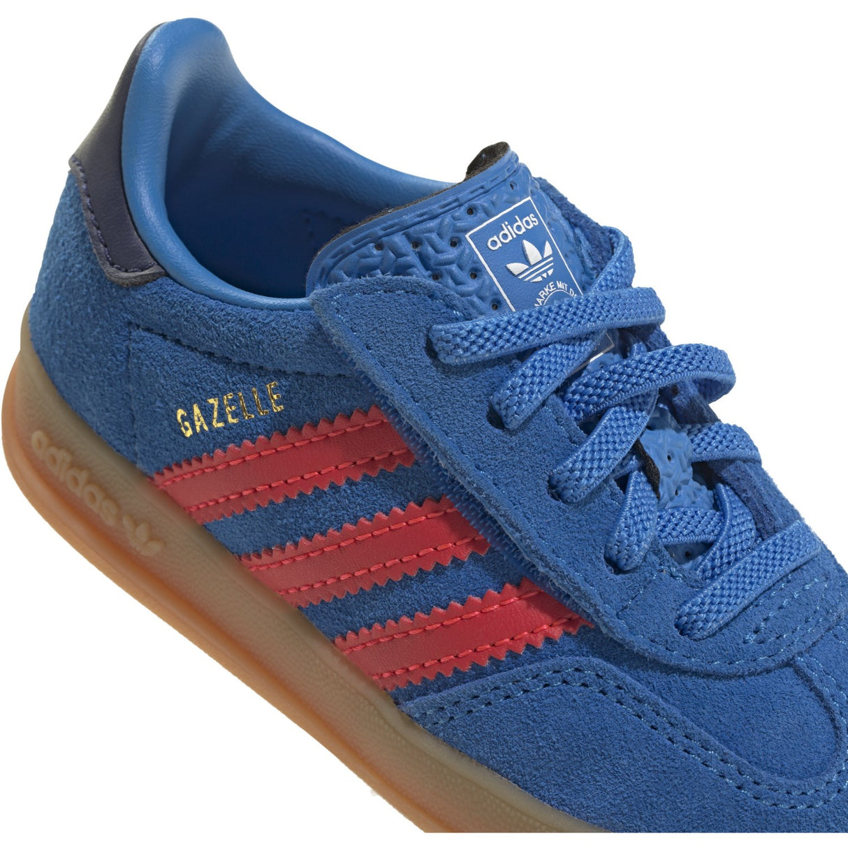 adidas Originals Lucid Ray Blue/Lucid Red/Gum 2 Gazelle Indoor Cf El I Sneakers