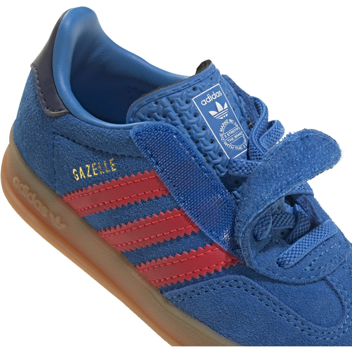 adidas Originals Lucid Ray Blue/Lucid Red/Gum 2 Gazelle Indoor Cf El I Sneakers
