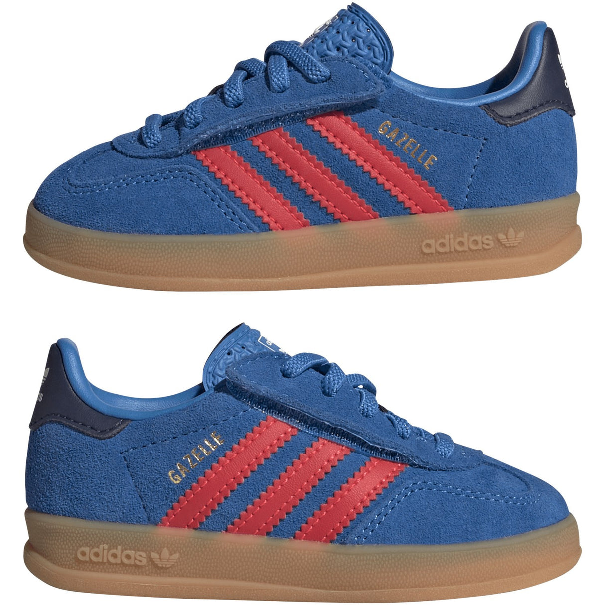 adidas Originals Lucid Ray Blue/Lucid Red/Gum 2 Gazelle Indoor Cf El I Sneakers