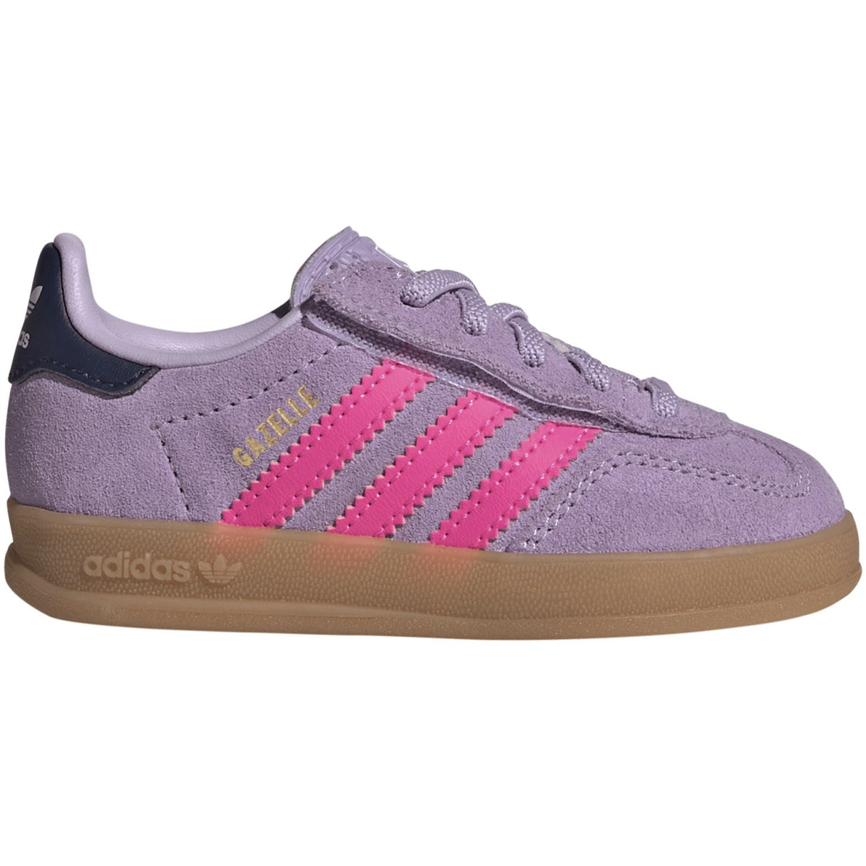 adidas Originals Powder Plum/Lucid Pink/Gum 2 Gazelle Indoor Cf El I Sneakers