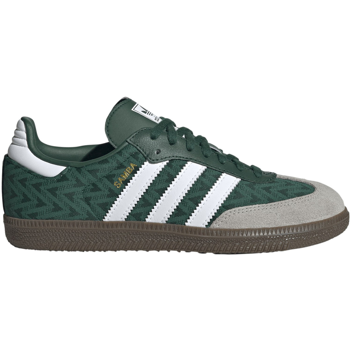 adidas Originals Collegiate Green/Ftwr White/Gum5 Samba Og J Sneakers