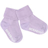 Gobabygo Cloud Lilac Non Slip Strømper Organic Bomull