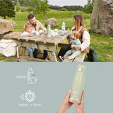 Babymoov Sage Green Moov & Feed Autonomous Flaske Warmer