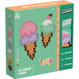 Plus-Plus Puslespill By Number Ice Cream Cones 250pcs