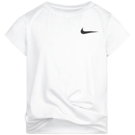 NIKE White All Day Play Twist Hem T-Shirt