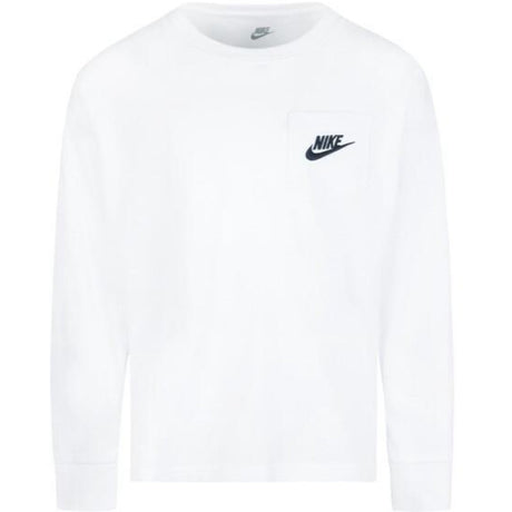 NIKE White Relaxed Ls Lbr T-Shirt