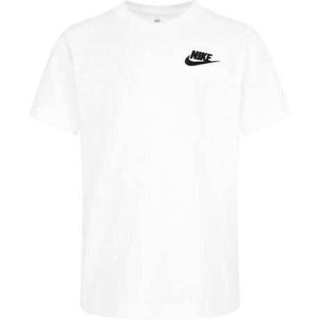 NIKE White Embroid Futura T-Shirt