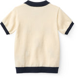 COPENHAGEN COLORS Cream Comb. Polo W. Embroidery