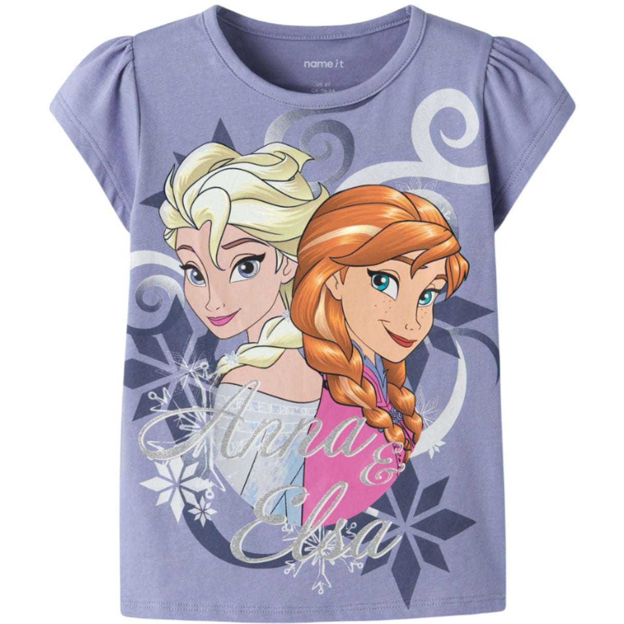Name It Purple Impression Nmfmomi Frozen Ss Topp Box Wdi