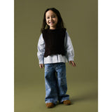 Name It Chocolate Plum Nmflea Strikk Vest