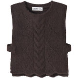 Name It Chocolate Plum Nmflea Strikk Vest