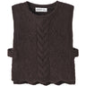 Name It Chocolate Plum Nmflea Strikk Vest