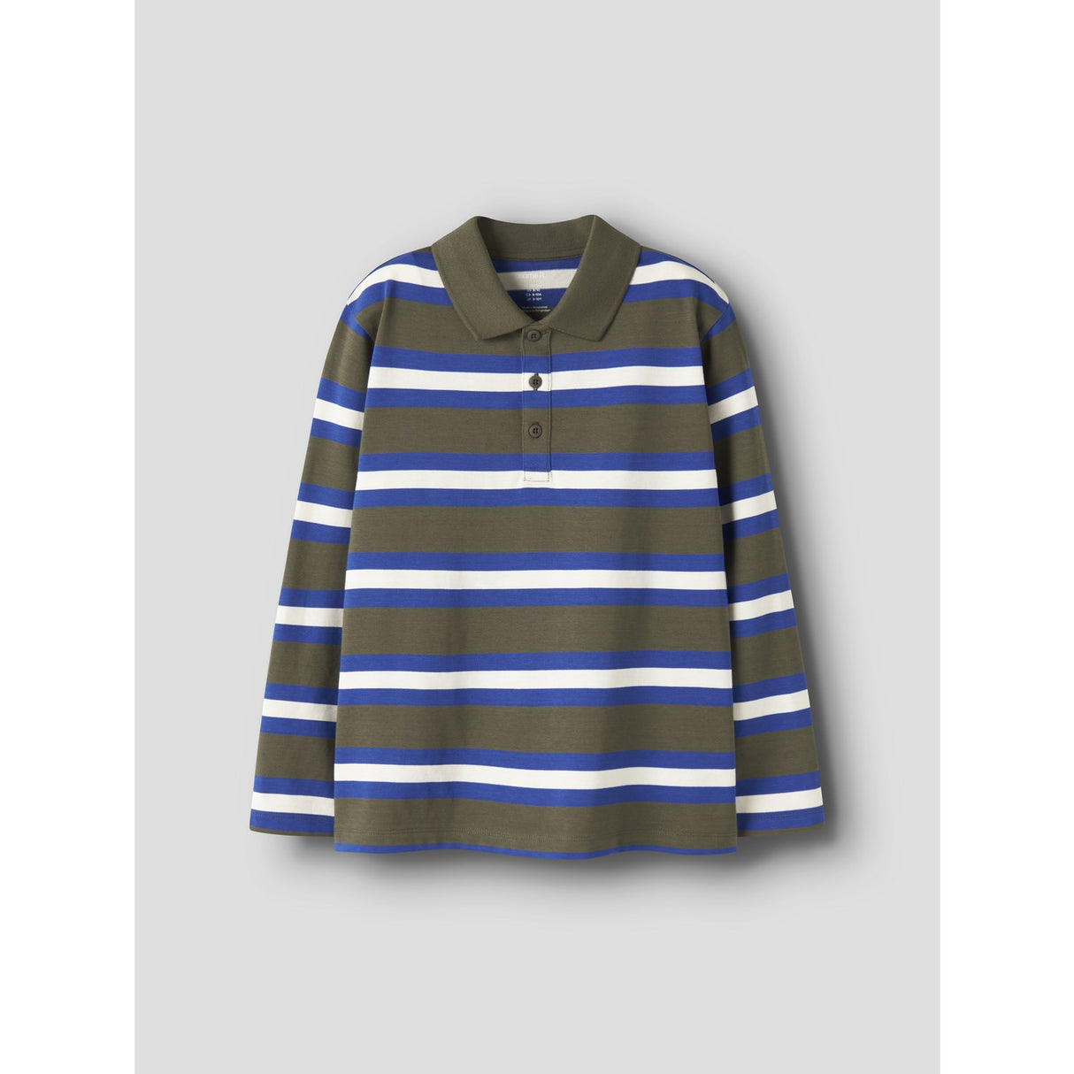 Name It Olive Night Nkmnaftali Ls Nreg Polo Eske