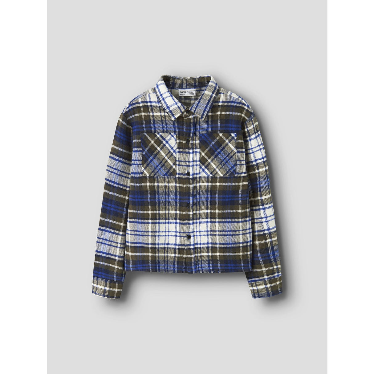 Name It Olive Night Nkmnetul Ls Overshirt