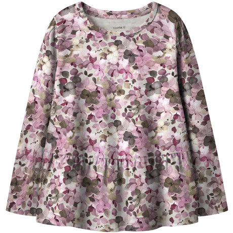 Name It Peyote Melange Lilas Nmfnadena Ls Topp