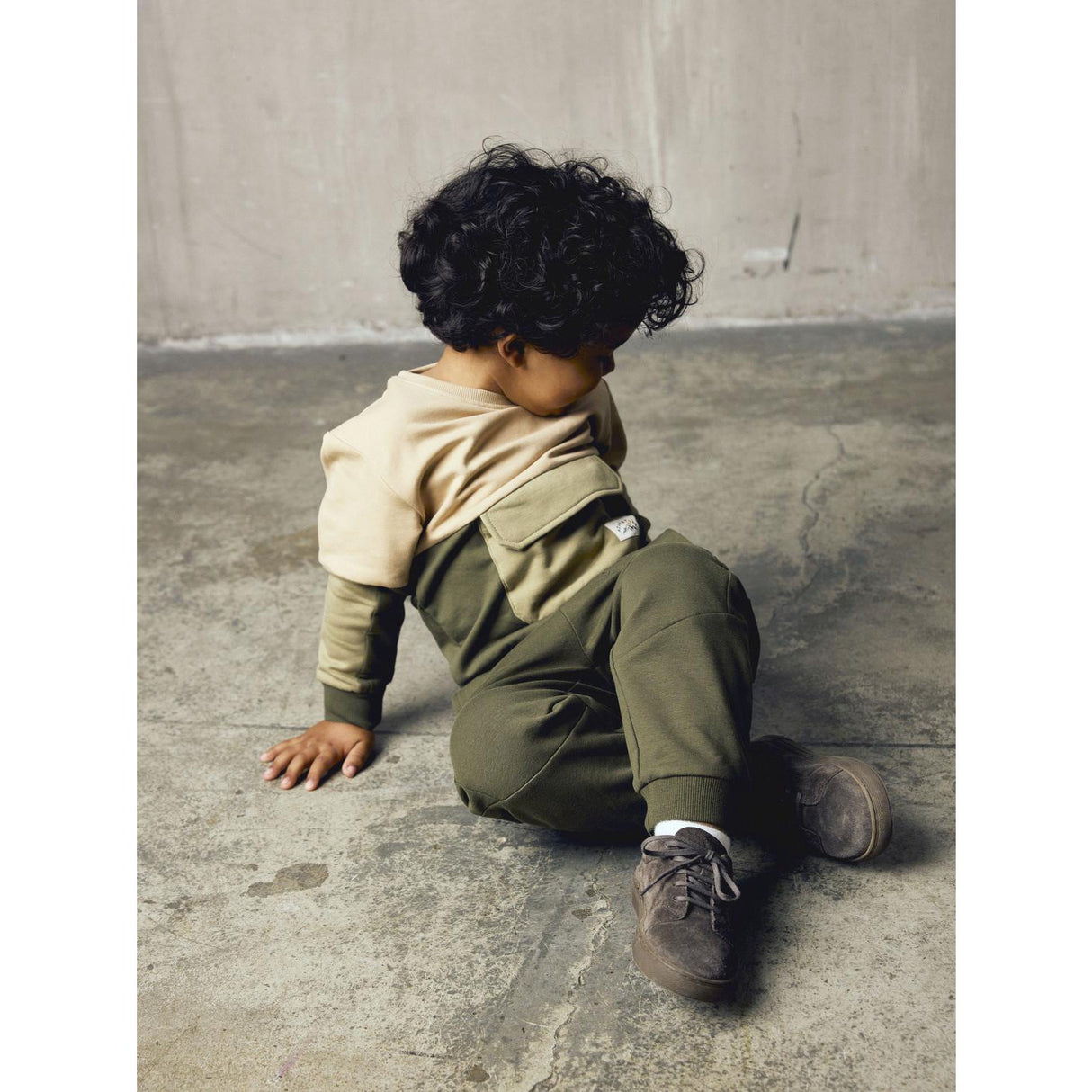 Name It Olive Night Nmmoscar Nreg Sweat Bukser Bru