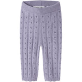 Name It Heirloom Lilac Nbfoxenia Strikk Leggings