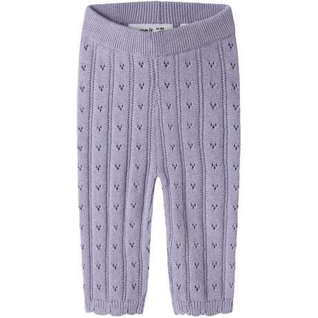Name It Heirloom Lilac Nbfoxenia Strikk Leggings