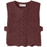 Name It Wild Ginger Nmflea Strikk Vest