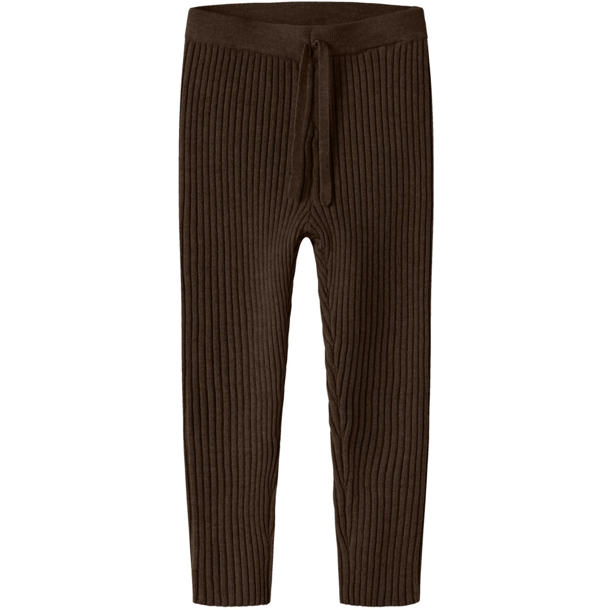 Name It Chocolate Plum Nmfnalia Strikk Leggings