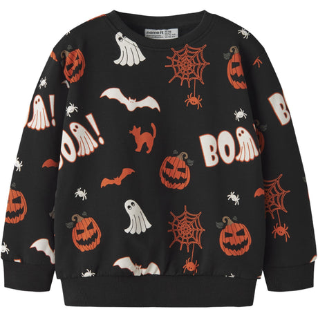 Name It Black Nmnovar Nreg Sweat Eske Bru
