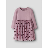 Name It Lilas Nmfnagina Ls Tyll Kjole