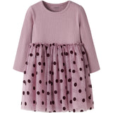 Name It Lilas Nmfnagina Ls Tyll Kjole