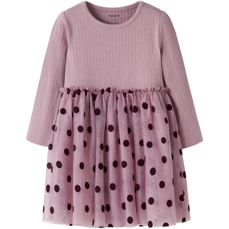 Name It Lilas Nmfnagina Ls Tyll Kjole