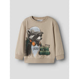 Name It Sesame Nmmnathaniel Ls Nreg Sweat Bru Eske
