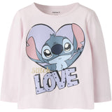 Name It Cradle Pink Nmfanina Stitch Ls Nreg Topp Wdi