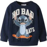 Name It Navy Blazer Nmmalonso Stitch Nreg Sweat Bru Wdi