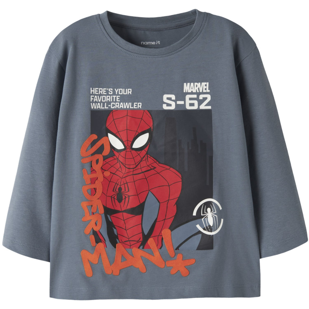 Name It Blue Mirage Nmmalder Spider Ls Nreg Topp Eske Mar