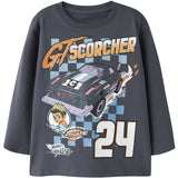 Name It Ombre Blue Nmmsteven Hotwheels Ls Nreg Topp Mat