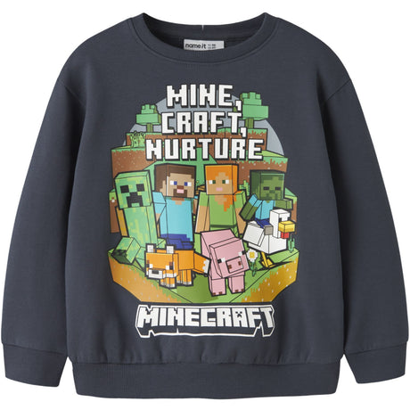 Name It Ombre Blue Nmmsoren Minecraft Nreg Sweat Bru Bfu