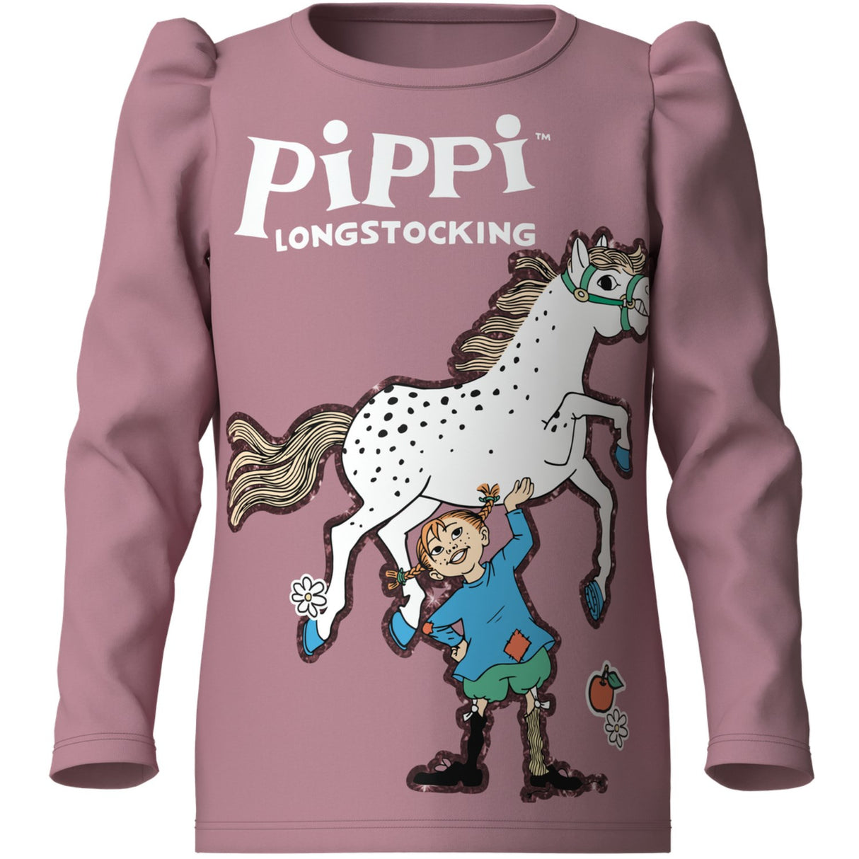Name It Lilas Nmfanna Pippi Ls Topp Eske Sky