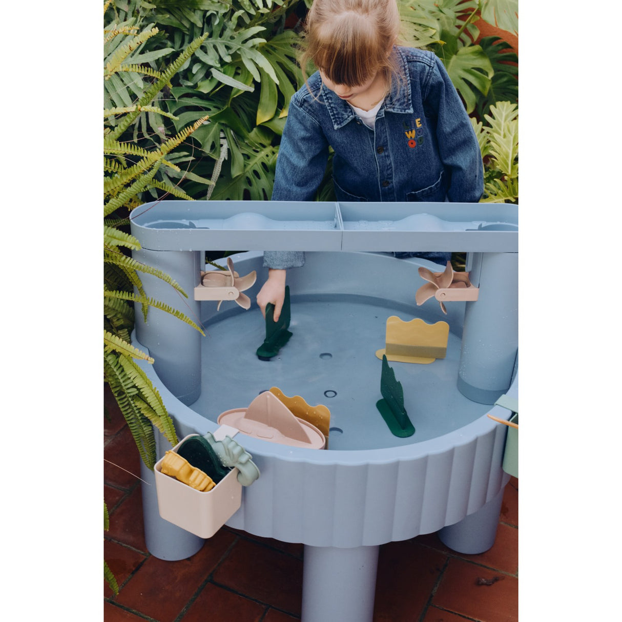 LIEWOOD Beach Blue / Multi Mix Sepp Activity Table