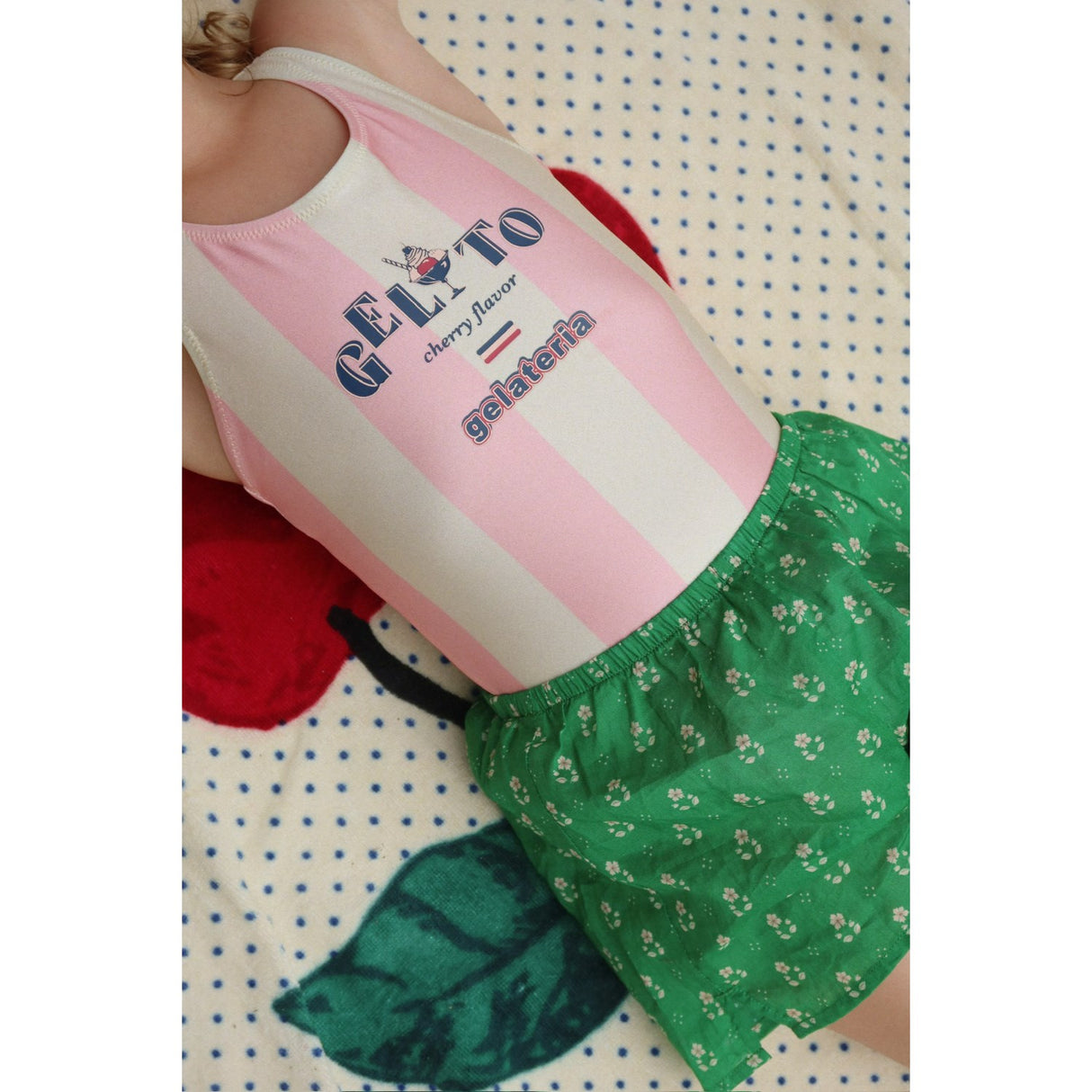 Konges Sløjd Candy Rose Stripe Pomia Badedrakt Grs