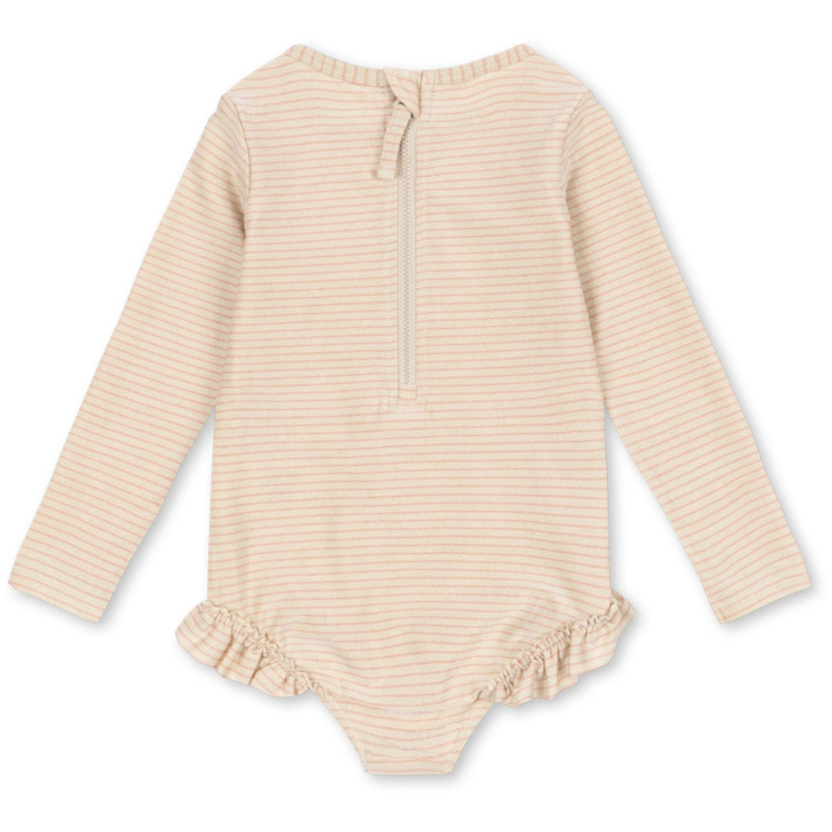 Konges Sløjd Rose Stripe Jade Ls Badedrakt