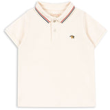 Konges Sløjd Antique White Florian Polo Skjorte Gots