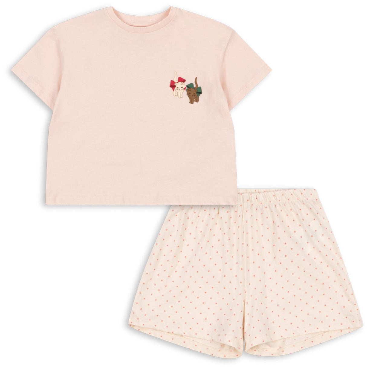 Konges Sløjd Pirouette Dot/Creole Pink Famo Box Fit Sett Gots