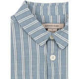 Konges Sløjd Trio Bleu Stripe Elliot Ss Skjorte Gots