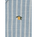 Konges Sløjd Trio Bleu Stripe Elliot Ss Skjorte Gots