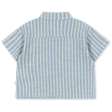 Konges Sløjd Trio Bleu Stripe Elliot Ss Skjorte Gots